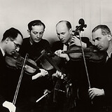 Rudolf Kolisch, Felix Khuner, Stefan Auber, Jascha Veissi (Image Archive des Arnold Schönberg Centers)