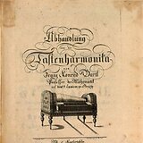 Titelseite aus: Abbhandlung von der Tastenharmonika, 1798