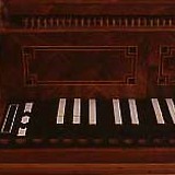 Cembalo Johann Christoph Pantzner, Wien 1747 (Wien, Kunsthistorisches Museum, Sammlung alter Musikinstrumente, Inv.-Nr. SAM 848)