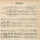 Schilflied von Max Josef Beer (Dt. Musik-Ztg. [Musikbeilage] 21.10.1876, 5)