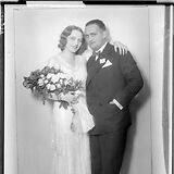 Fritz Imhoff und seine Frau Hertha am 10. Oktober 1931