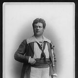 Rollenbildnis als Eduard Plummer in K. Goldmarks Oper Das Heimchen am Herd um 1896