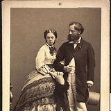 Pauline und Richard Clemens Metternich, um 1860