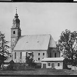Stiftskirche (Hl. Petrus) von Südosten, 1911