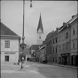 Blick auf die Stadtpfarrkirche