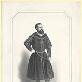Achille de Bassini als Don Alfonso, Herzog von Ferrara in Lucrezia Borgia
