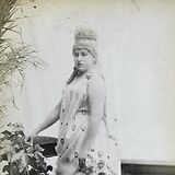 Rollenbildnis als Poppäa Sabina in A. Rubinsteins Oper Nero 1885