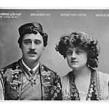 Treumann und M. Günther in F. Lehárs Operette Die Lustige Witwe 1905