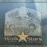 Wiener Gasometer, Walk of Stars, Maria Bill
