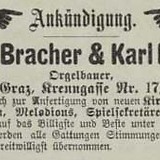 Inserat von Carl Billich (Grazer Volksbl. 1.7.1874, [8])