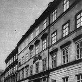Brahmsʼ Wohn- und Sterbehaus, Karlsgasse 4, Wien IV (Wiener Bilder, 7.5.1933, 17)
