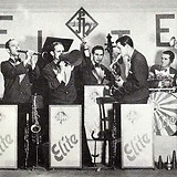 Elite Big Band: Franz Brunflicker 3. von links, sein Schwager August Gsenger 2. von rechts