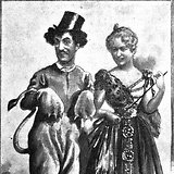 In der am Carltheater gespielten OperetteBum-Bum von J. Stern (Wiener Bilder, 8.11.1896, 9 [gemeinsam mit Betty Stojan])