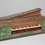 Servatius Rorif zugeschriebenes Claviorganum. Kunsthistorisches Museum Wien, Sammlung alter Musikinstrumente, Inv.-Nr. A 132