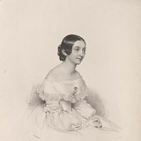 Rita Gabussi, Lithografie von Josef Kriehuber 1840
