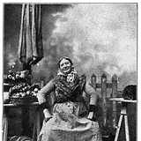 Wiener Bilder, 28.6.1896, 8 („das Mannweib mit der dröhnenden Stimme“)