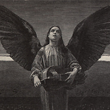 Piotr Stachiewicz, Allegorie der Dumka. Illustration zu Franz Bylicki, „Musik und Volksmusik“, in: Die Österreichisch-ungarische Monarchie in Wort und Bild: Galizien, Wien 1898, 539–566, 539