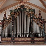 Gehäuse der 1759 von J. R. Egedacher errichteten Orgel in St. Michael im Lungau