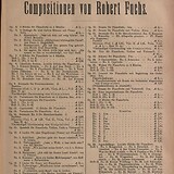 Inserat Robert Fuchs (Musikalisches Wochenbl. 4.6.1885, 299)