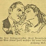 Fledermaus an der Seite von Alois Pernerstorfer, Volksoper 1940 (Kleine Volks-Ztg. 10.3.1940, 11)