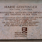 Gedenktafel am Theater an der Wien, Millöckergasse 1 (Wien VI)