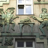 Verherrlichung der Musik im Sozialen Wohnungsbau. Majolikareliefs (1931) am ‚Gerlhof‘, Leystraße 47–53 / Vorgartenstraße 34–40 (Wien XX)