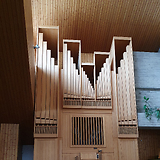 Orgel in der Pfarrkirche Göfis, 1986