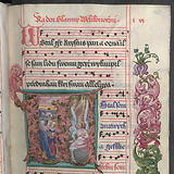 Graduale aus Tschaslau, 1557. ÖNB, Mus.Hs. 15.503, fol. 165r