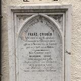 Grabstein von Franz Gruber (II) in Hallein