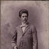 Robert Gund (Gound), Fotografie von Moritz Ludwig Winter, ca. 1890 (?)