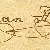 Cyprian Händler, Unterschrift