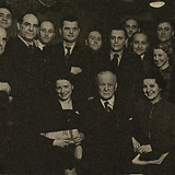 Marianne Handl bei der Mitwirkung einer Aufführung von F. Léhars Oper Tatjana am 14.11.1937 bei Radio Wien. (Radio Wien 17.12.1937, 3)