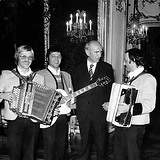 Empfang beim Bundespräsidenten Rudolf Kirchschläger 1978