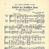 Loblied der deutschen Frau op. 24, Nr. 1 (T: Adolf Hinrichsen)