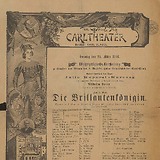 Theaterzettel, Theatermuseum Wien