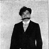 Rollenporträt als Stallmeister in der Operette Der Schmetterling von Ch. Weinberger (Wiener Bilder, 18.10.1896, 11)