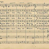 Autograph Beginn Requiem aeternam von Altman Kellner
