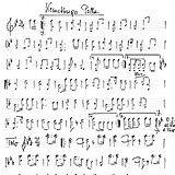 Kemetberger Polka, niedergeschrieben von Max Rosenzopf