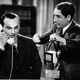 Jan Kiepura (l.) gemeinsam mit Paul Kemp in Ein Lied für Dich (Wiener Bilder, 12.11.1933, 20)