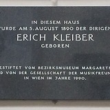 Gedenktafel am Geburtshaus Kettenbrückengasse 3 (Wien V)