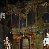Orgel von I. Kober von 1804 (Ausschnitt)