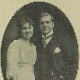 Erwin Kosch und seine Ehefrau Trude, geb. Jelinek (Wr. Salonbl. 10.1.1920, 6)