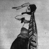 Zeichnung von Felix Albrecht Harta (1884–1967), Hagenbund-Ausstellung Der Tanz (Wiener Bilder, 29.1.1933, 17)