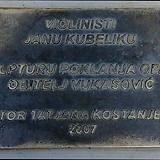 Jan Kubelik (Tafel am Fuß des Denkmals im Park centar Opatija 2007)