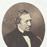 Carl von La Roche, um 1860, Foto von Carl von Jagemann