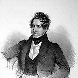 Carl von La Roche, Lithographie von Josef Kriehuber, 1835 (Original Albertina Wien)