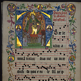 Graduale aus dem Dominikanerkloster St. Florian in Leoben (A-Wn Mus.Hs. 15947, um 1480/90)