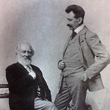 Theodor Leschetizky mit R. Fischhof (R. Fischhof, Begegnungen auf meinem Lebensweg 1916)