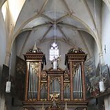 Orgel (1618) in der Stadtpfarrkirche St. Andrä, Lienz/T.