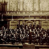 Löwe als Dirigent des Wiener Concertvereins, um 1900